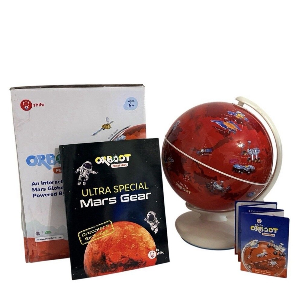 Educational - Shifu Orboot Mars [App Based] Interactive AR Globe for Planet Mars